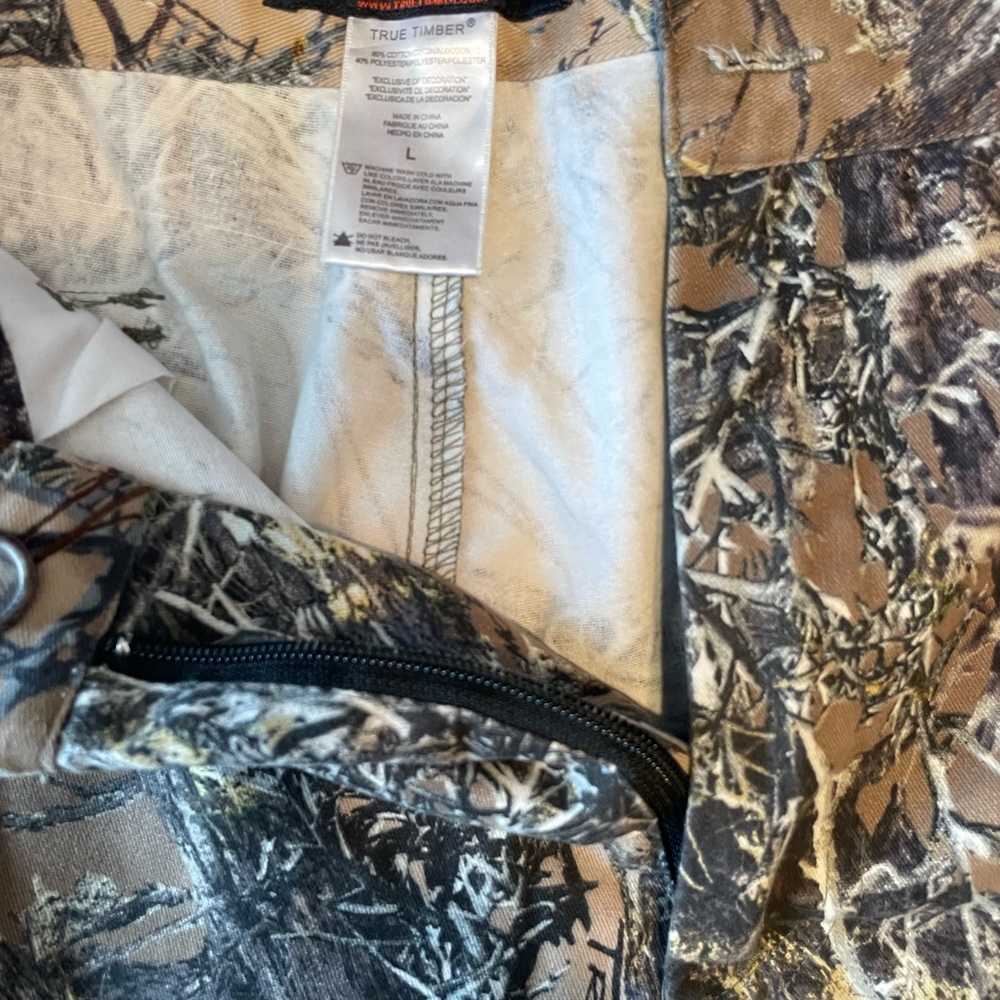 Tree Timber Camouflage Patterned Pants - image 3
